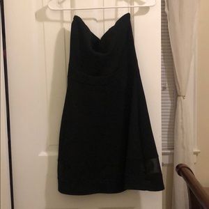 Black cocktail dress